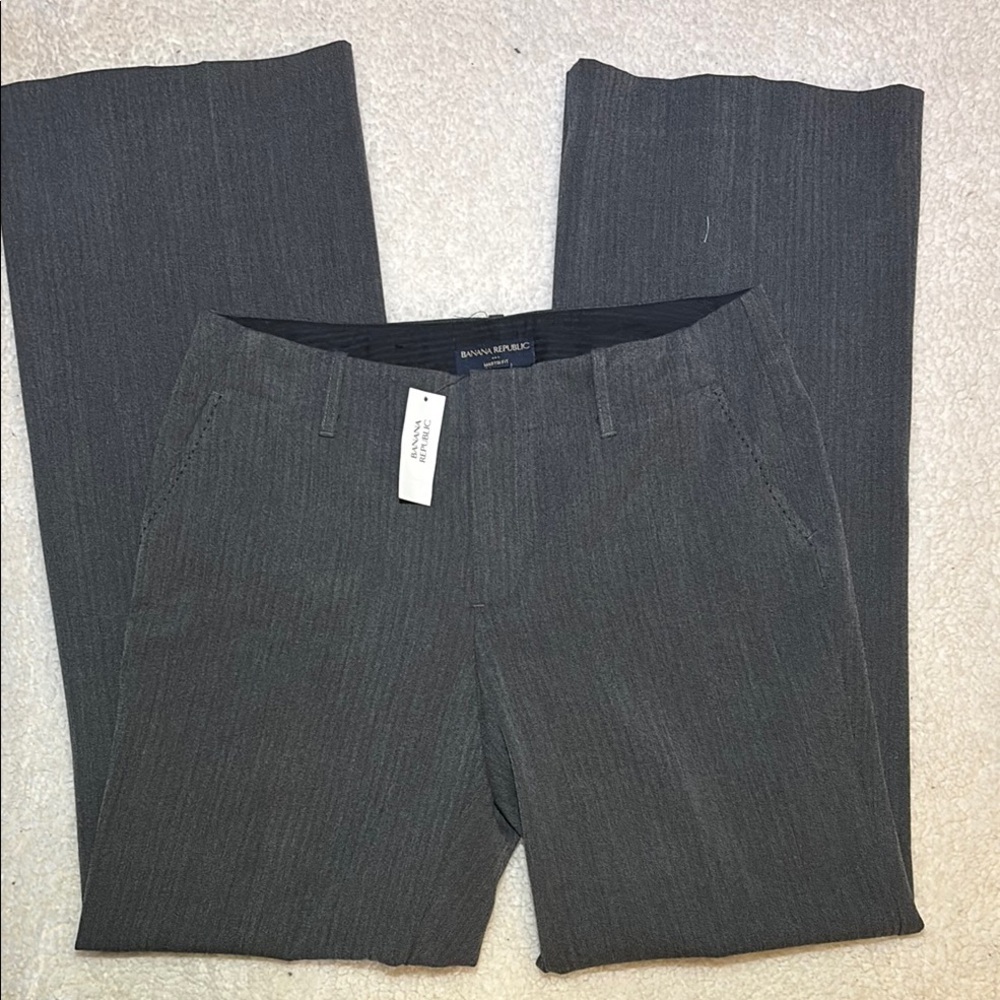 Banana Republic Martin Fit Gray size 10 Trousers Pants